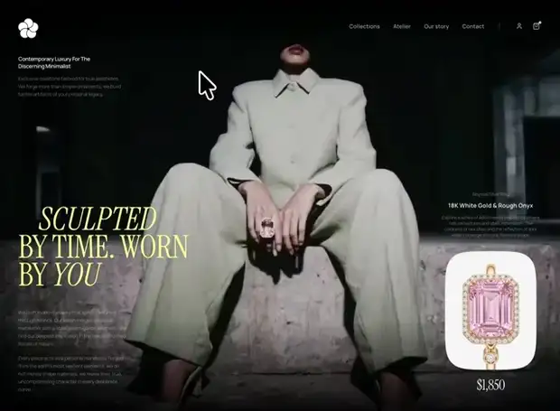 SCULPTED — FINE JEWELRY E-COMMERCE
