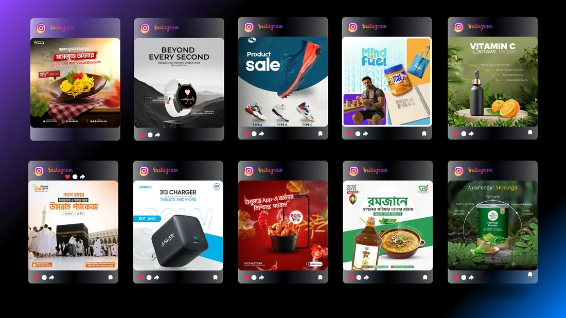 SOCIAL MEDIA CREATIVES — VOL. 01